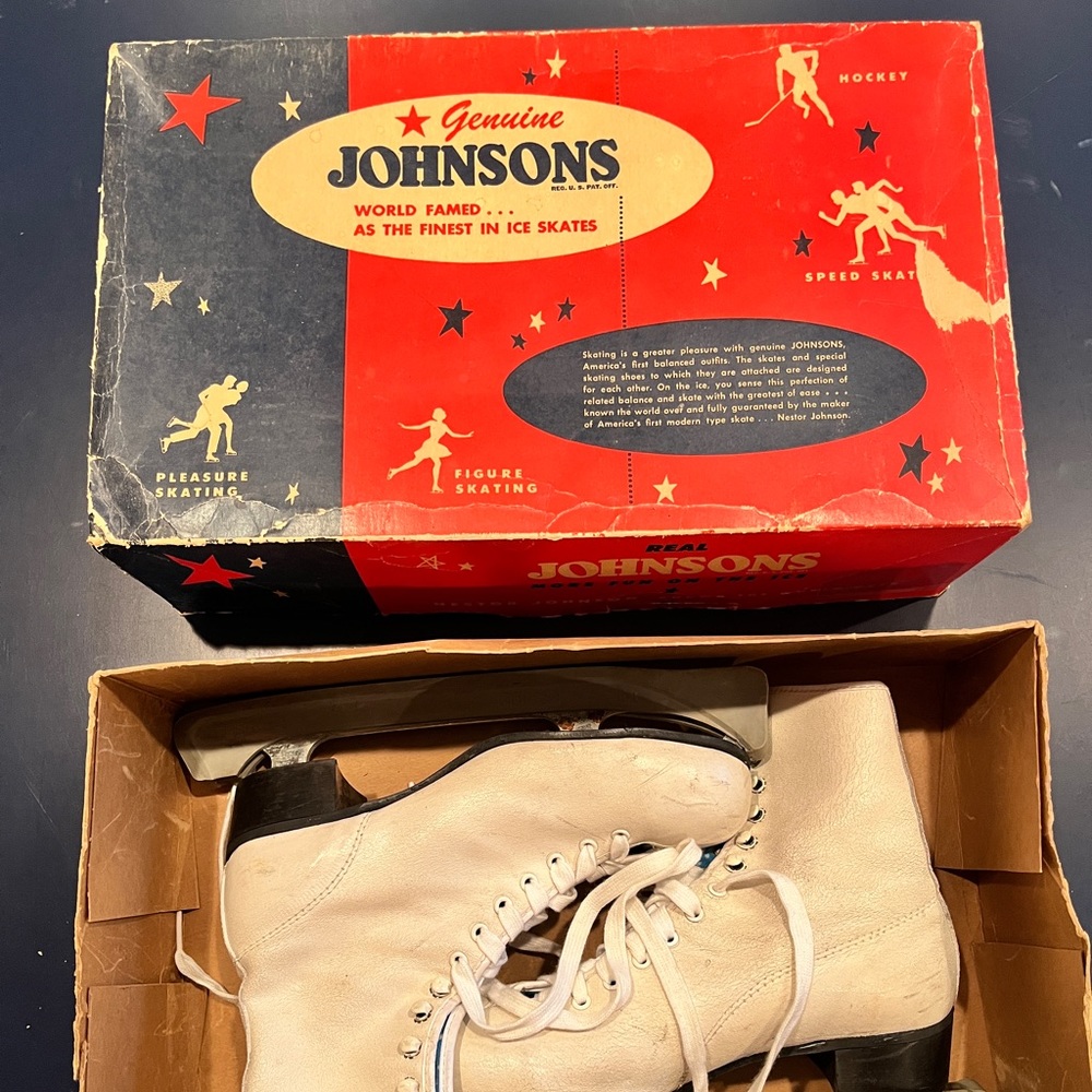 Vintage 1960's Nestor Johnson's Racing Skates